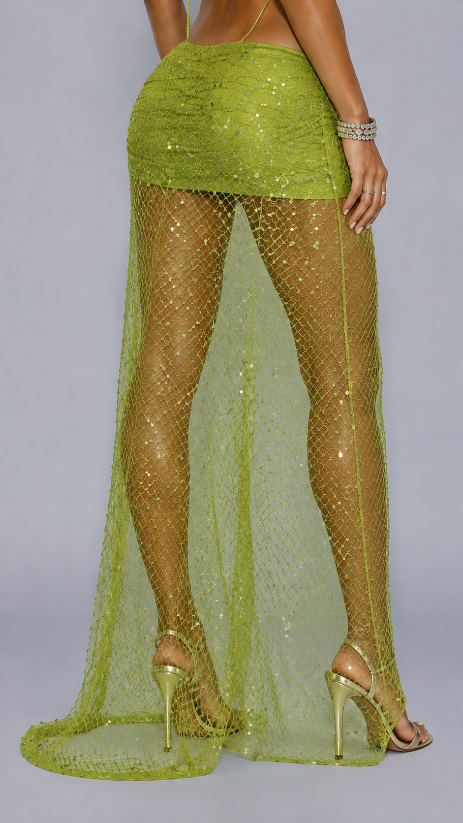 Ivy Sequin Maxi Dress