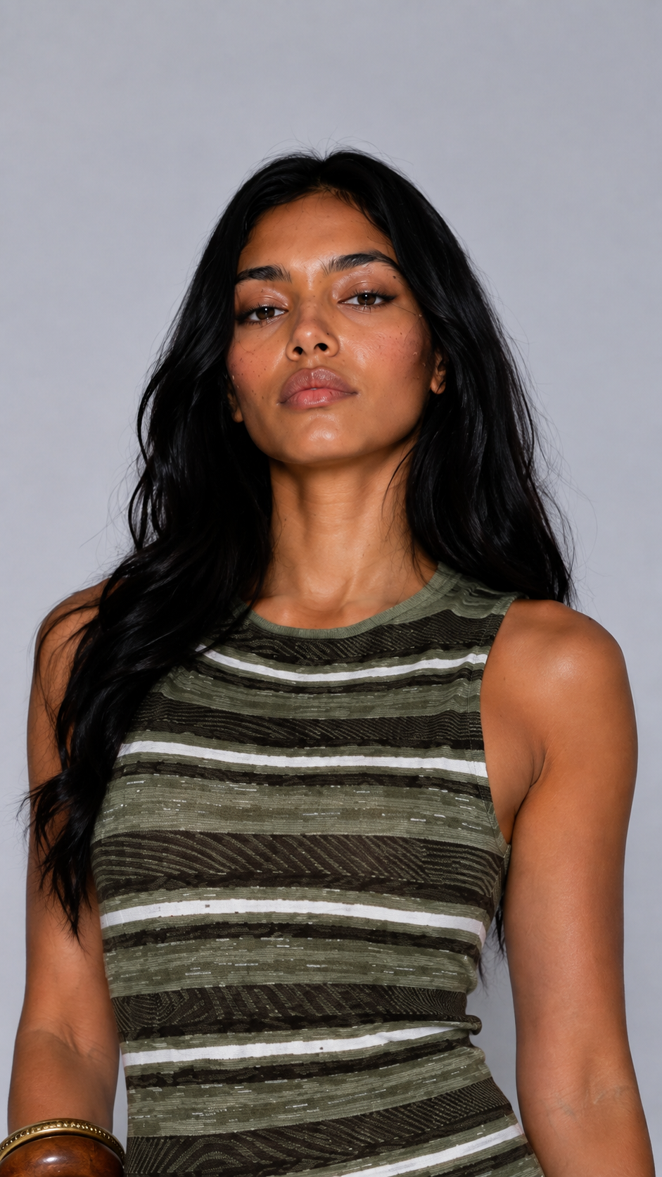 Talia Striped Mini Dress