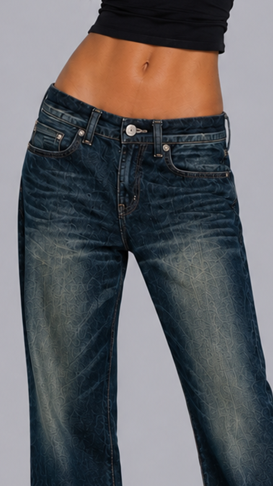 Skye Butterfly Bootcut Jeans