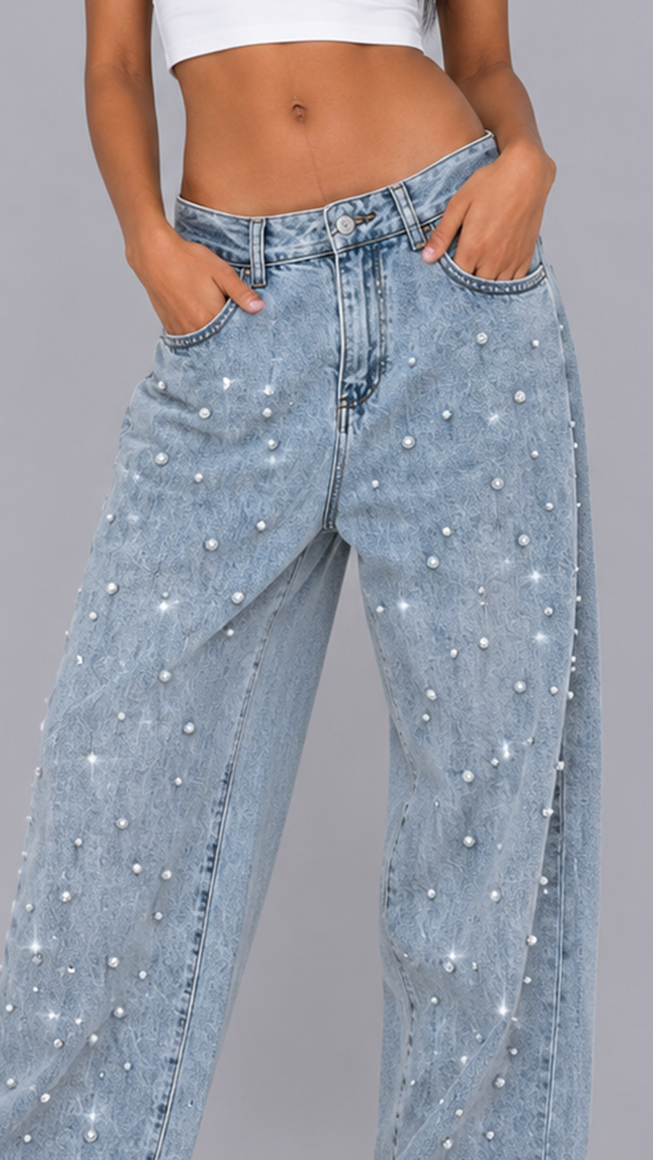Stella Sparkle Baggy Jeans