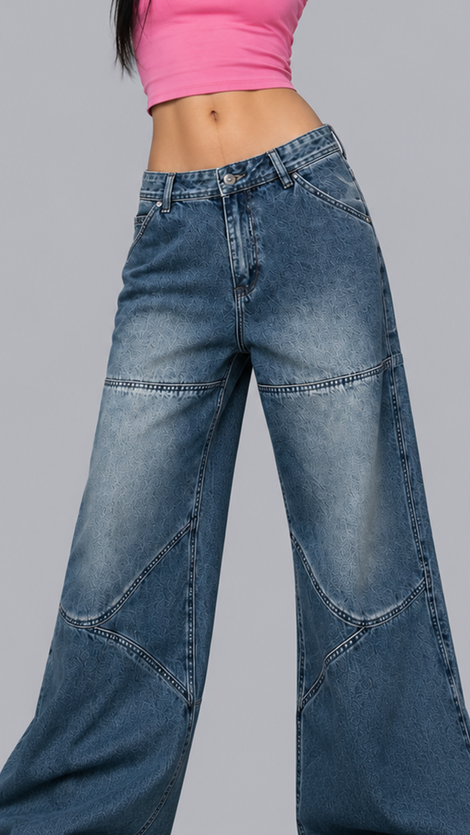 Nora Utility Baggy Jeans