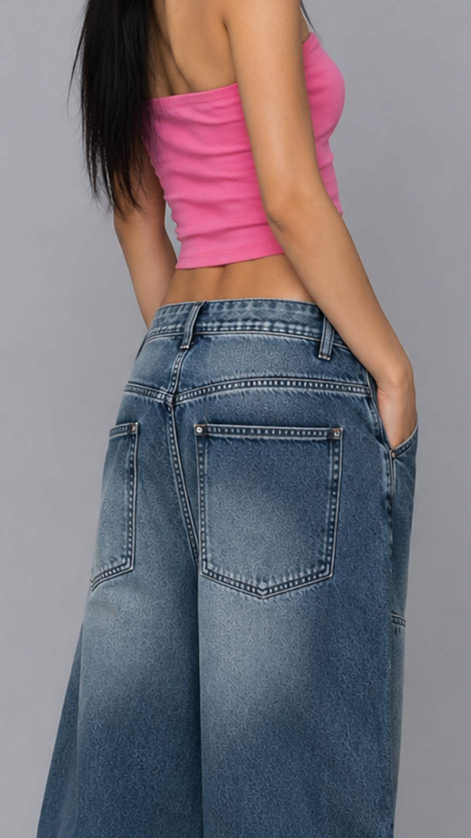 Nora Utility Baggy Jeans