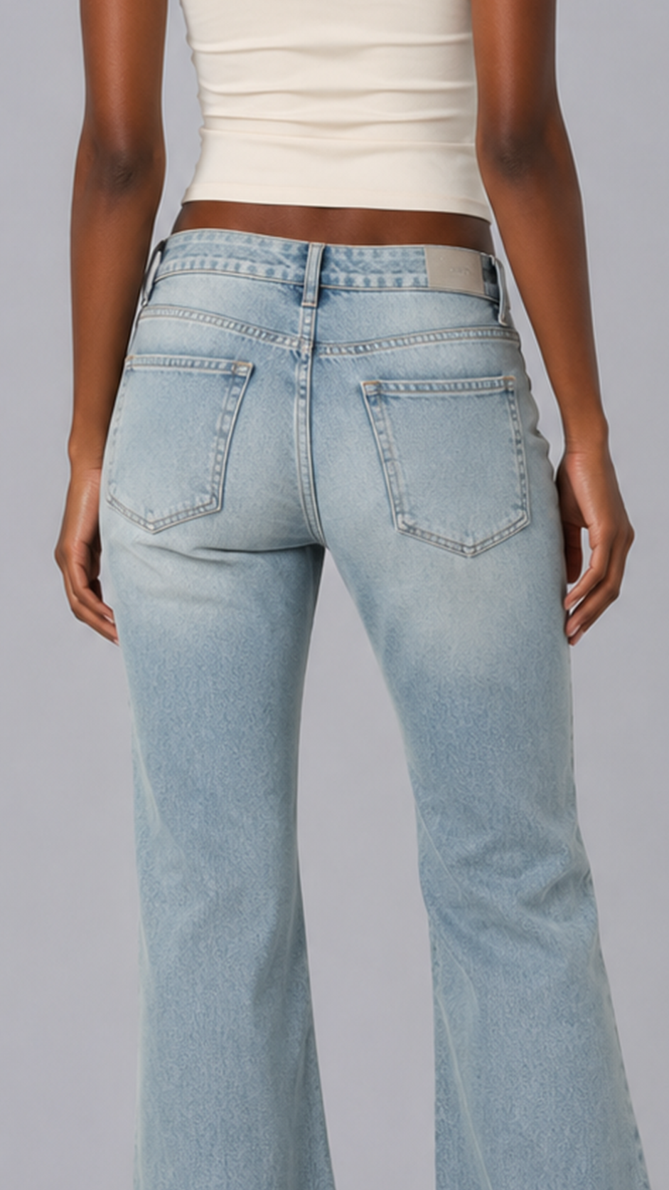 Piper Faded Bootcut Jeans